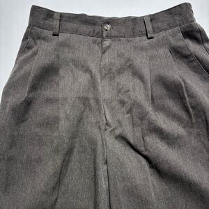 VINTAGE Stephanie Andrews Grey Women's 8P Tapered Trousers 90s